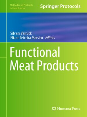 cover image of Functional Meat Products